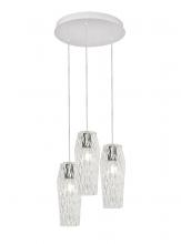 AFX Lighting, Inc. CNDP05MBCLRND3 - Candice 3 Light Round Pendant