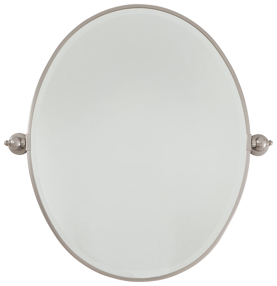 Pivot Mirrors - Oval Beveled