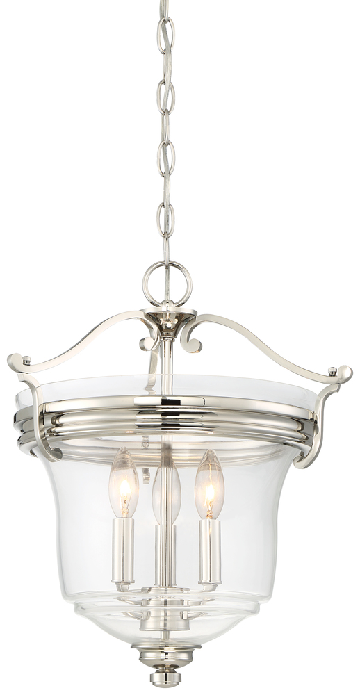 Audrey&#39;s Point - 3 Light Pendant (Convertible to Semi Flush)