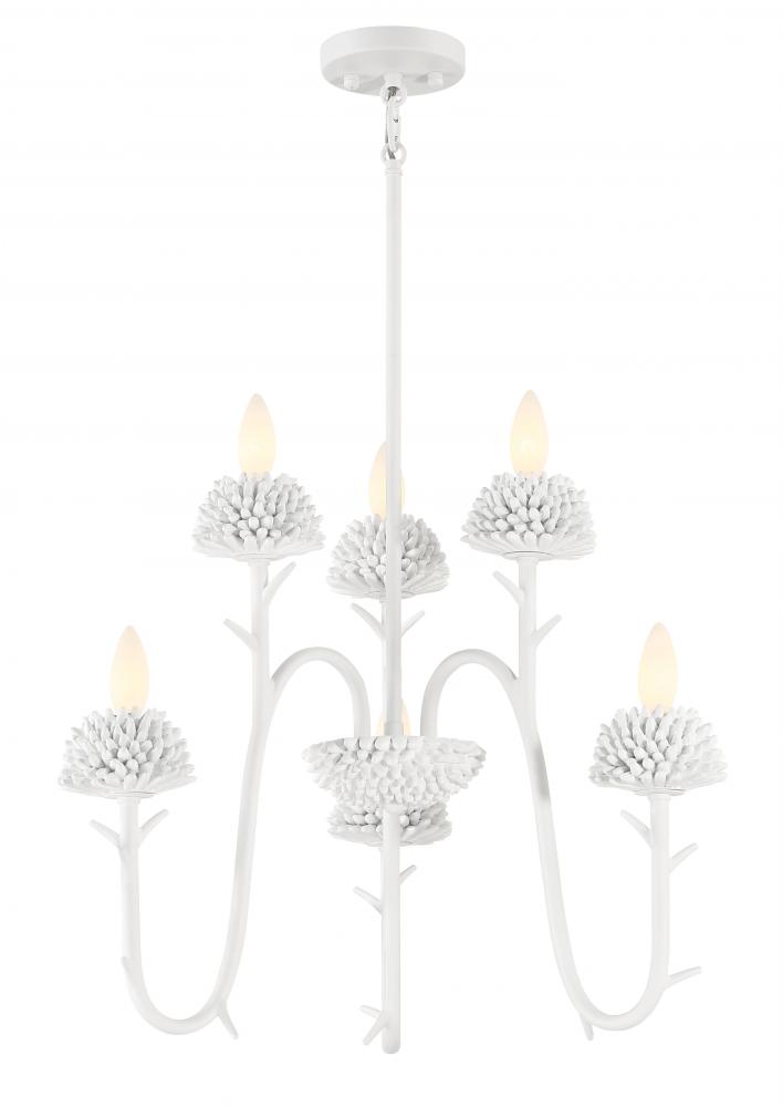 NORTH FORK - 6 LIGHT PENDANT