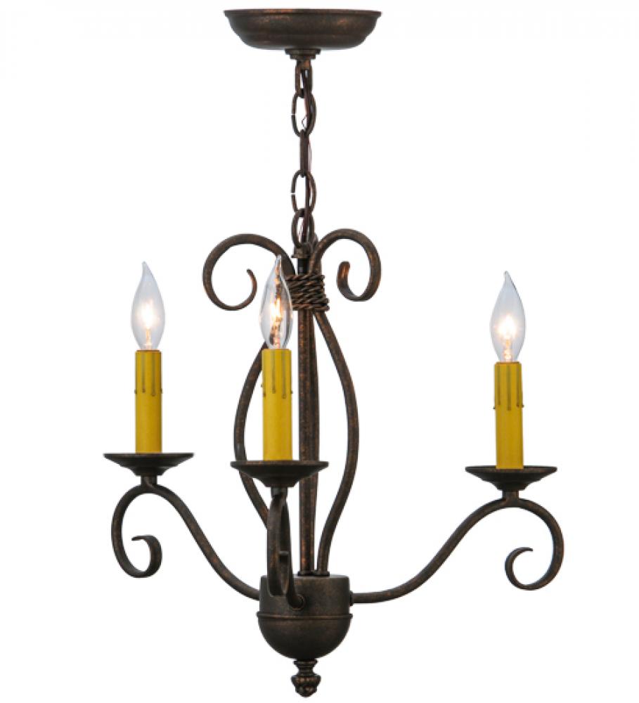 18&#34;W Sienna 3 LT Chandelier