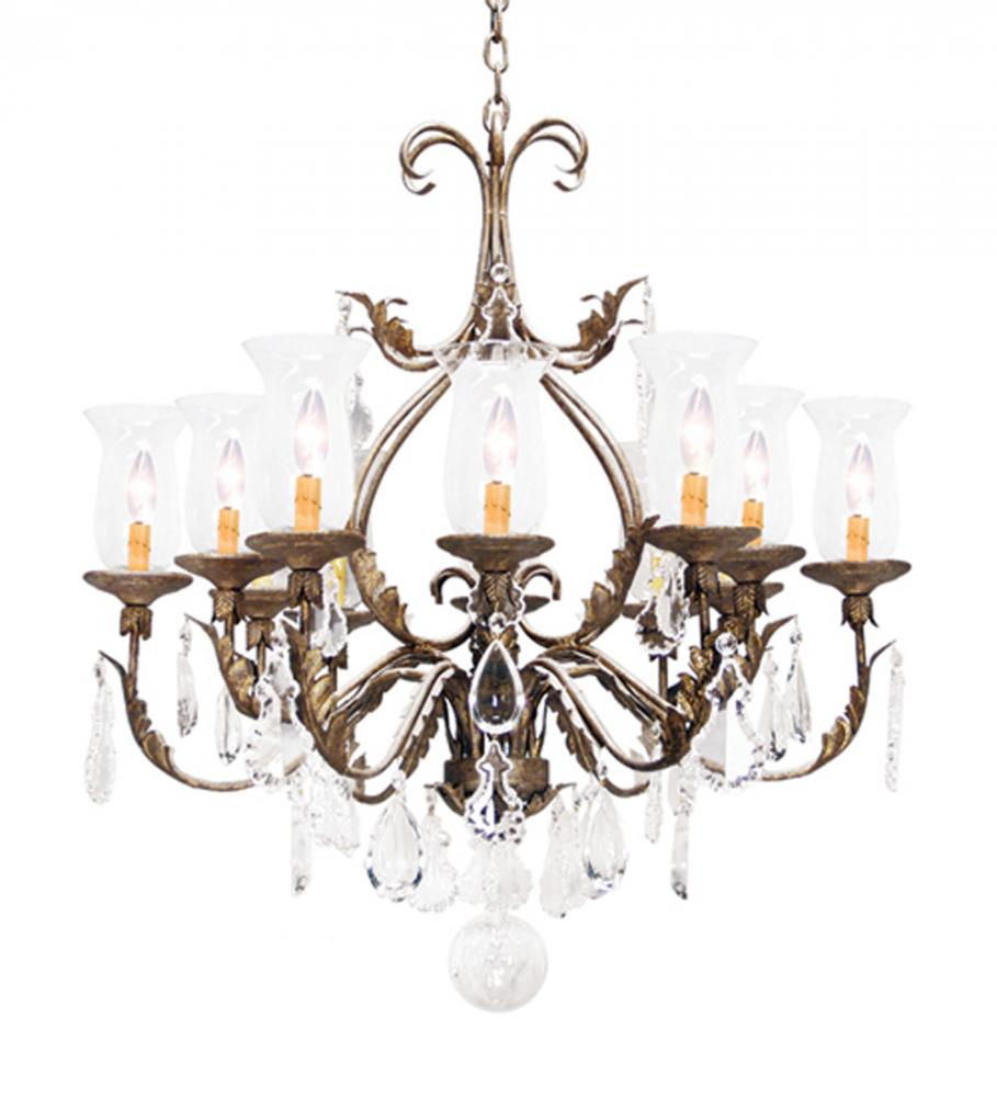 36&#34; Wide French Elegance 12 Light Crystal Chandelier