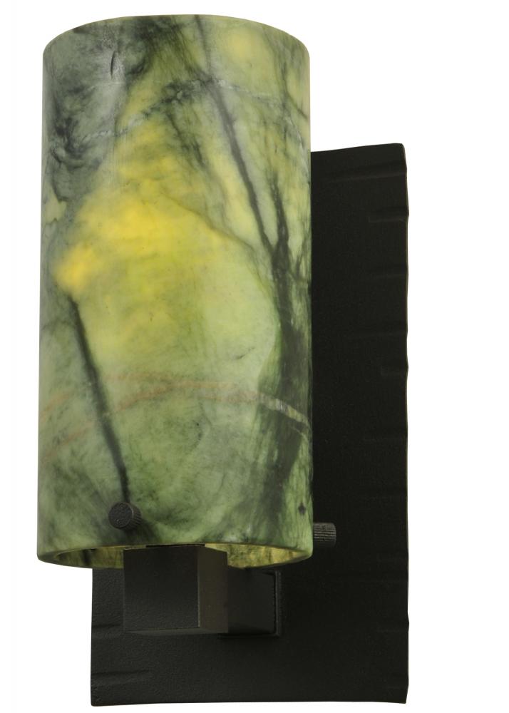 4.5&#34;W Cilindro Jadestone Wall Sconce