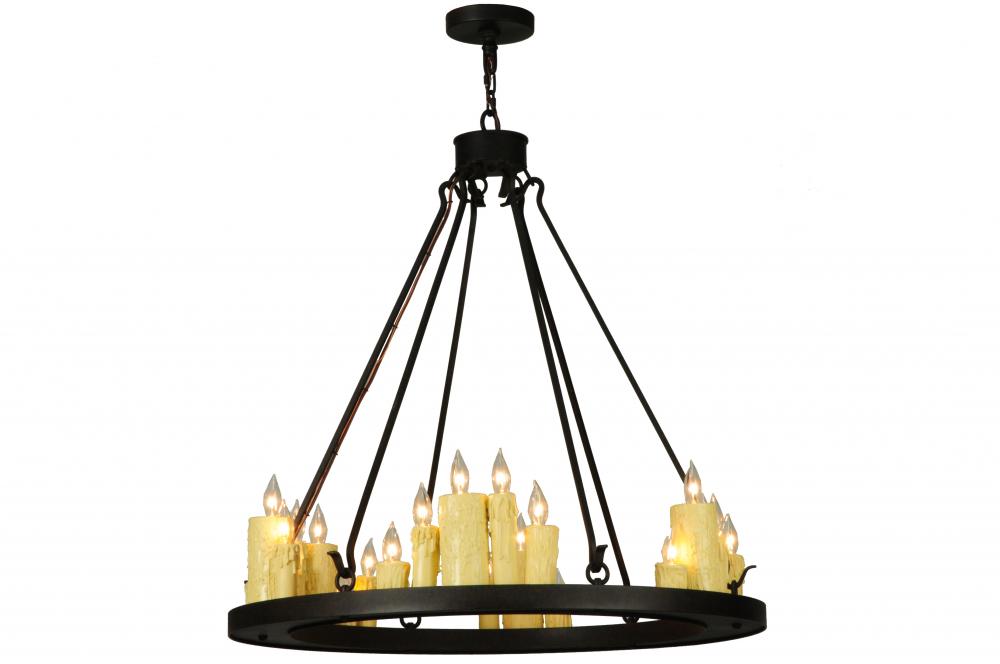 36&#34;W Deina 24 LT Chandelier