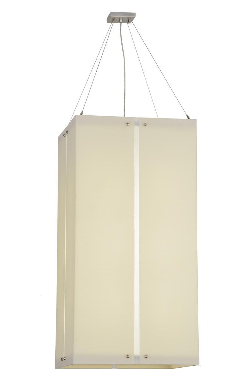 22&#34;Sq Quadrato Linne Pendant