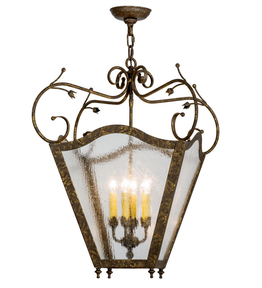 20&#34; Square Terena 4 Light Pendant