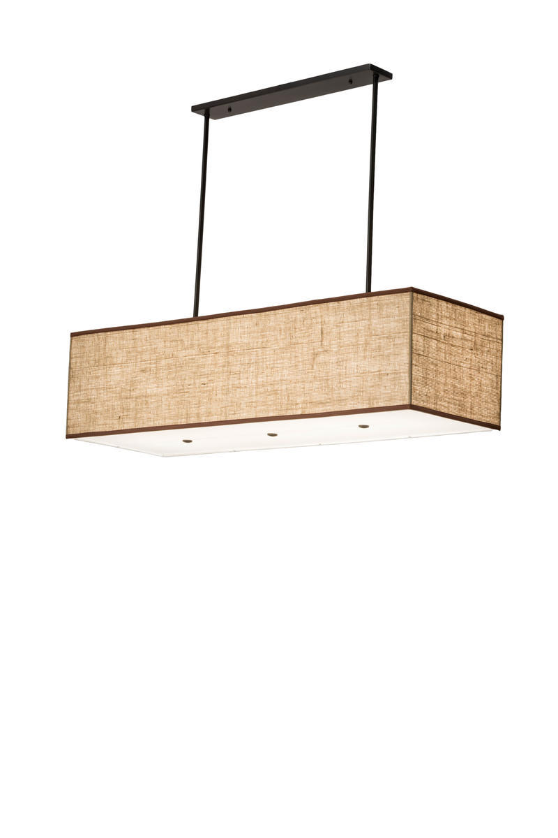 59&#34;L Quadrato Lounge Oblong Pendant