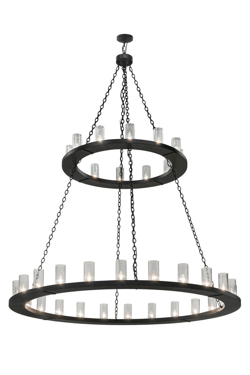 72&#34;W Loxley 36 LT Two Tier Chandelier