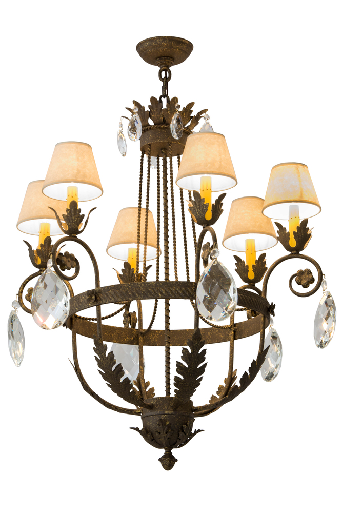 26&#34;W Antonia 6 LT Chandelier