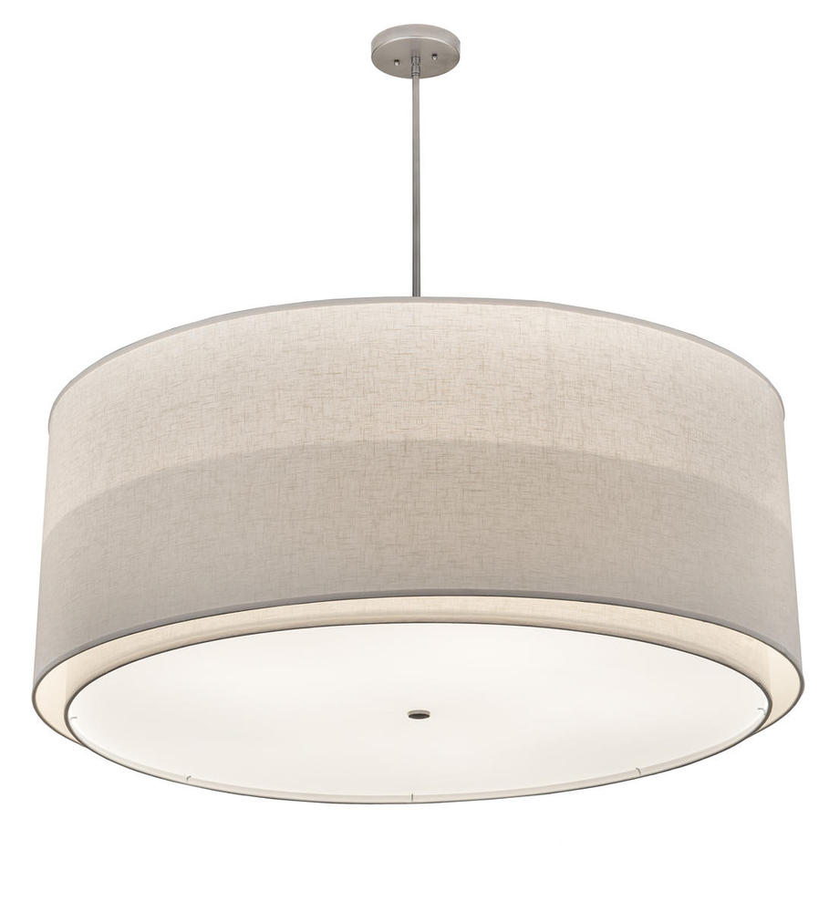 48&#34;W Cilindro Textrene 2 Tier Pendant