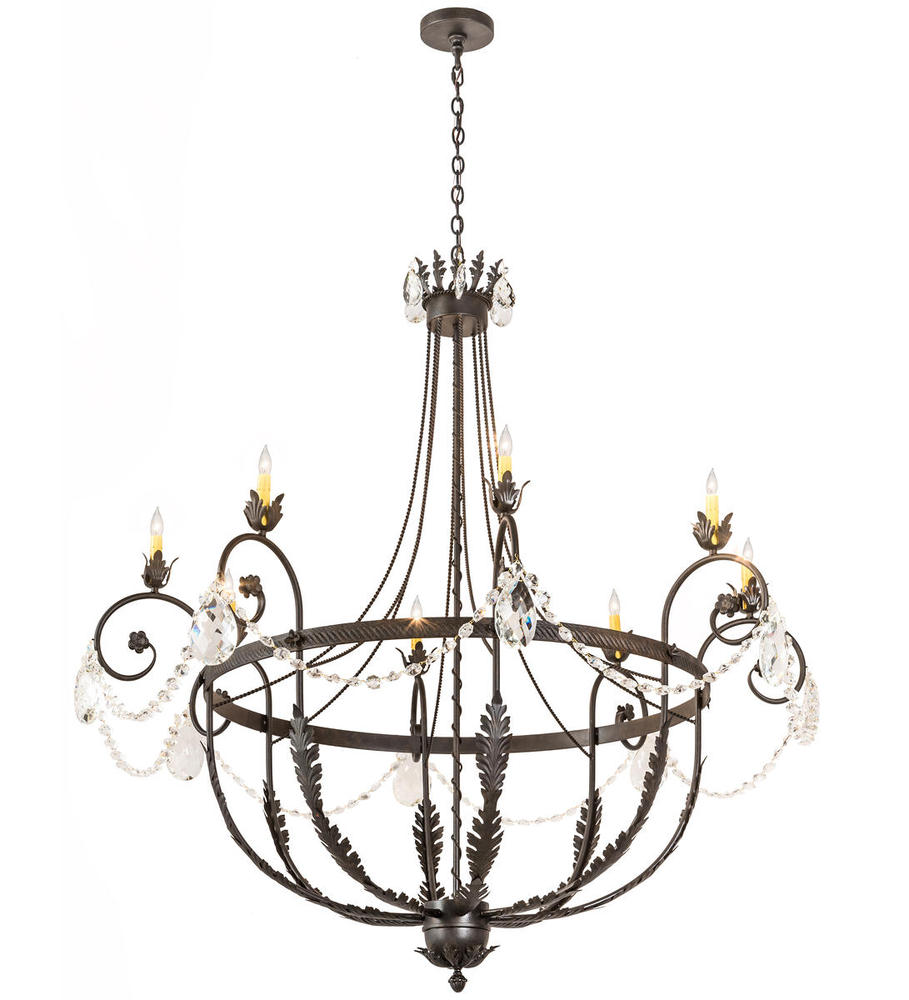 58&#34; Wide Antonia 8 Light Chandelier