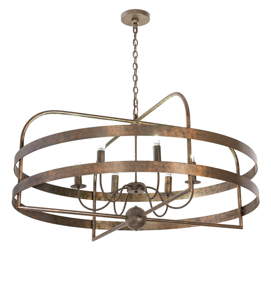 48&#34; Wide Aldari 6 Light Chandelier