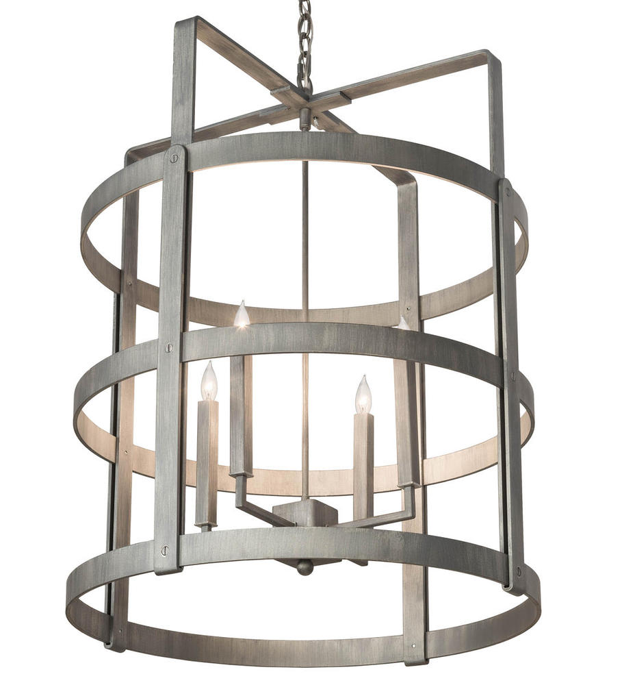 28&#34; Wide Aldari 4 Light Chandelier