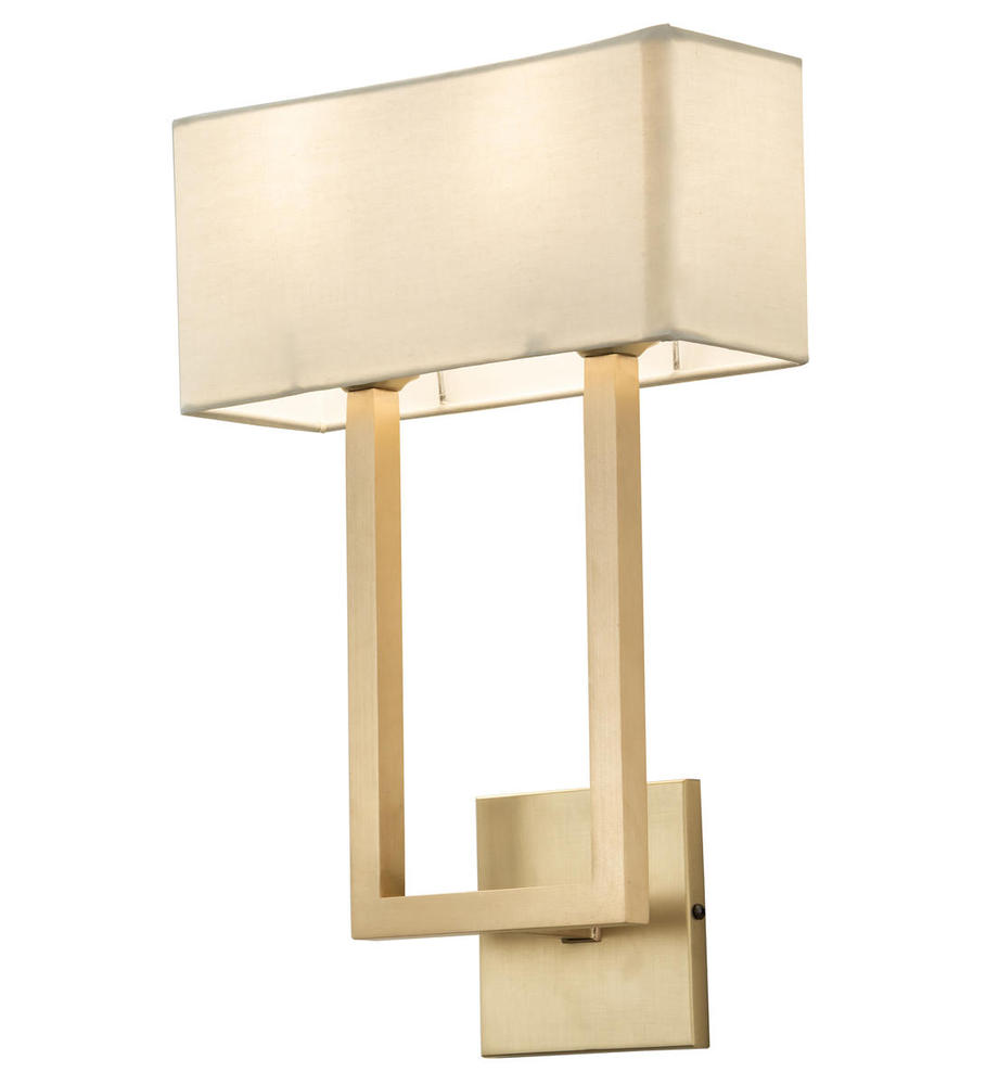 12&#34; Wide Quadrato Langedon Wall Sconce