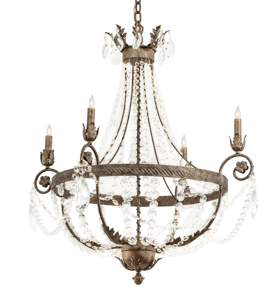 34&#34; Wide Antonia 4 Light Chandelier