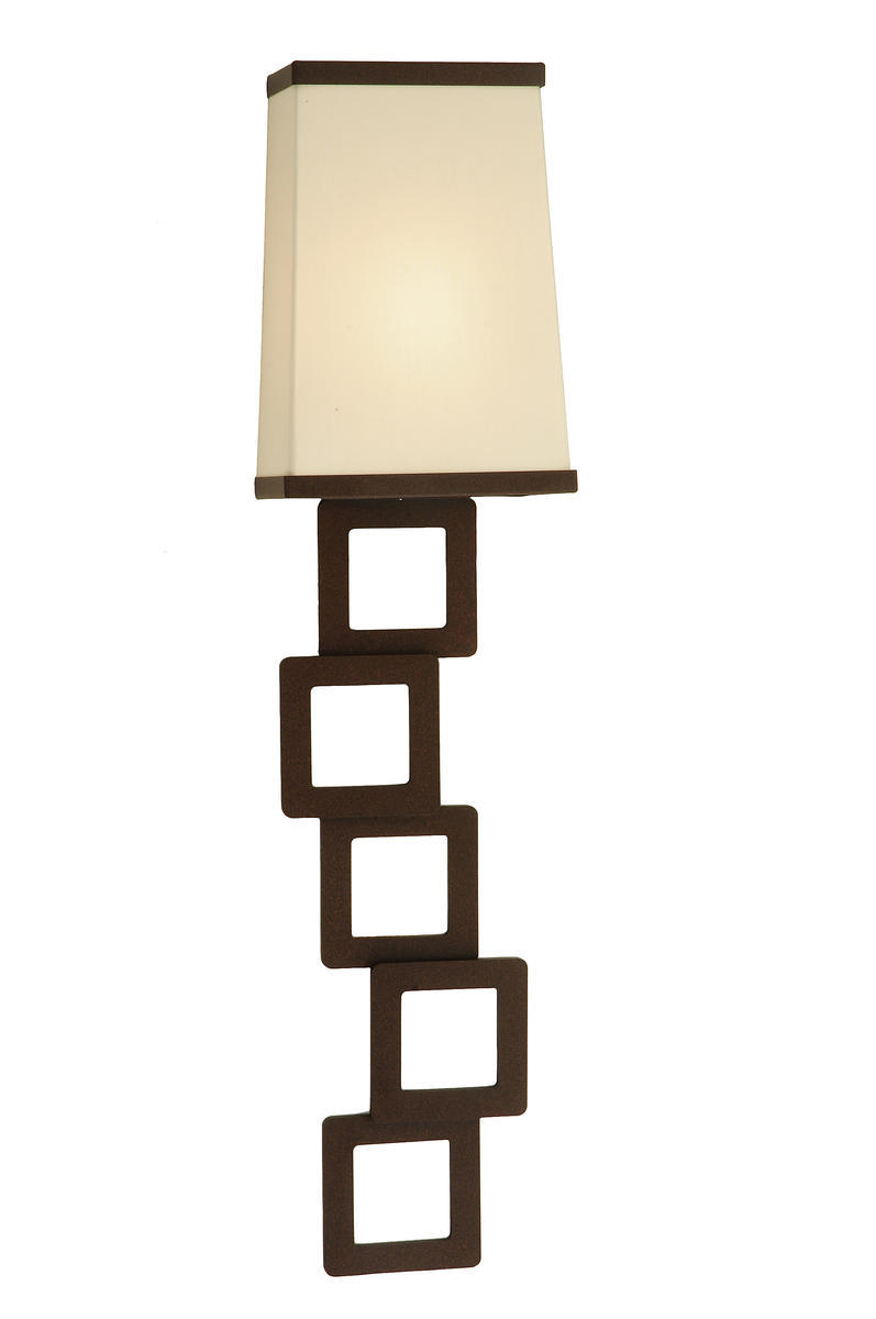 7&#34; Wide Gridluck Wall Sconce