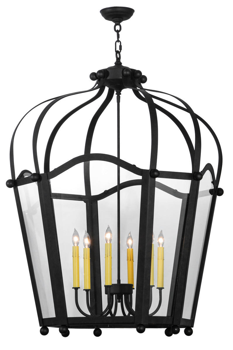 33&#34; Wide Citadel 6 Light Pendant