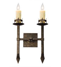 2nd Avenue Designs White 115642 - 15" Wide Castilla 2 Light Wall Sconce