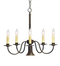 2nd Avenue Designs White 118848 - 22" Wide Eden 6 Light Chandelier