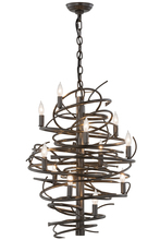 2nd Avenue Designs White 153834 - 20"W Cyclone 13 LT Chandelier