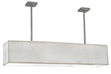 2nd Avenue Designs White 154149 - 60"L Quadrato Linear Oblong Pendant