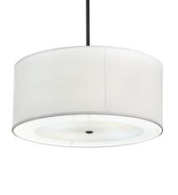 2nd Avenue Designs White 200457 - 30" Wide Cilindro Textrene Pendant