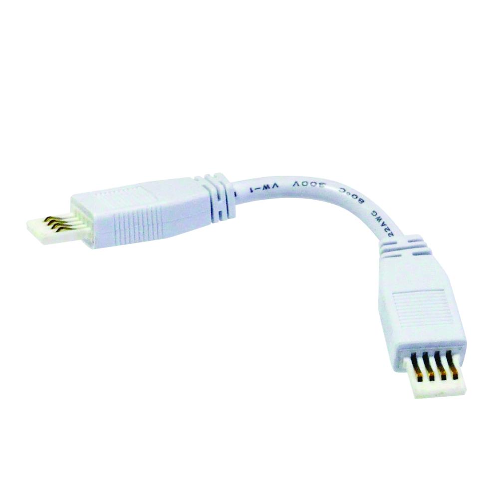 12&#34; Flex Interconnection Cable for Lightbar Silk, White