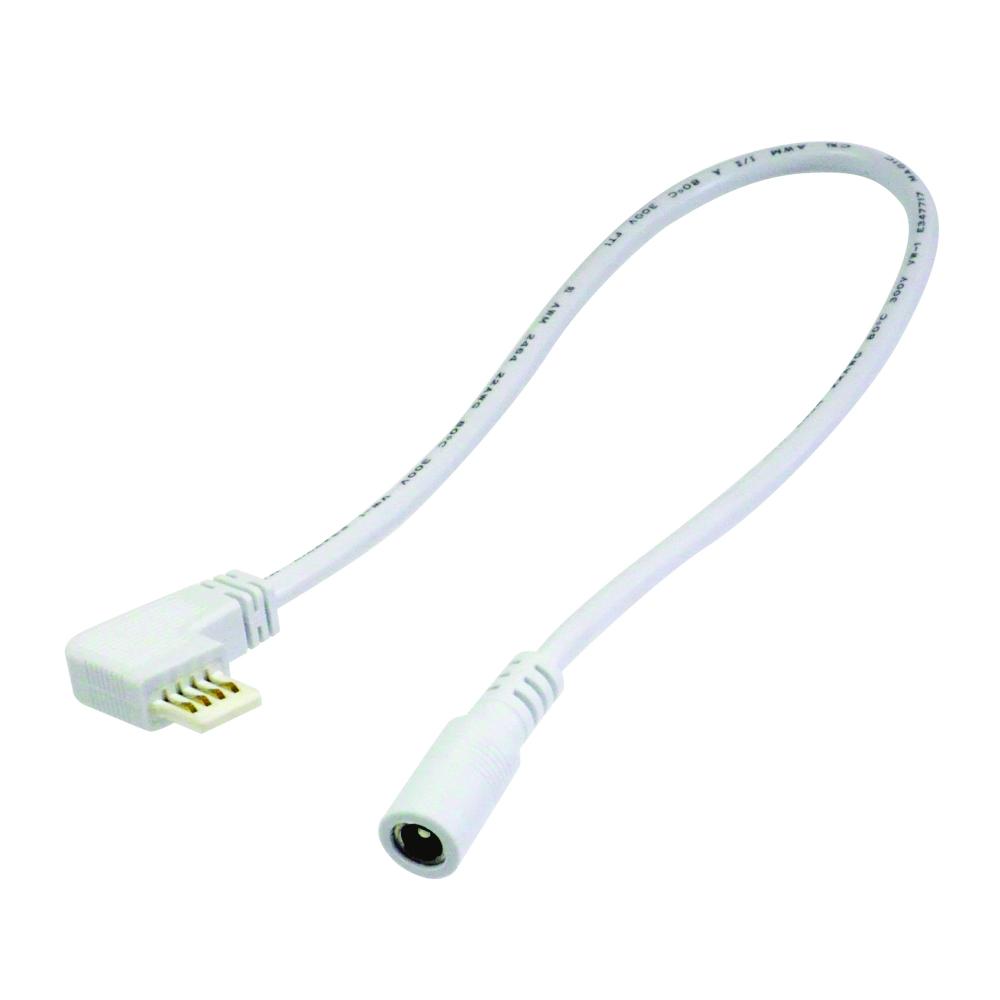 72&#34;  Side Power Line Cable for Lightbar Silk, Right, White