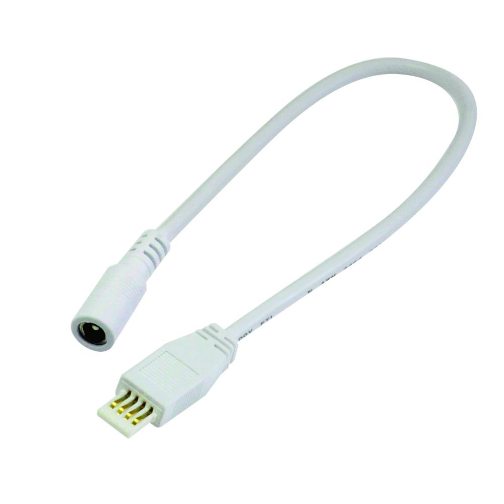 24&#34;  Power Line Cable for Lightbar Silk,  White