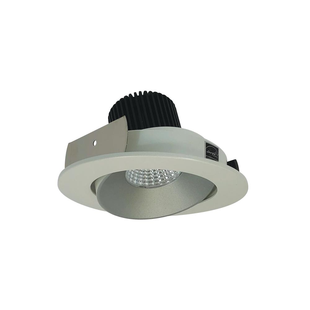4&#34; Iolite LED Round Adjustable Cone Reflector, 800lm / 14W, 5000K, Haze Reflector / White Flange