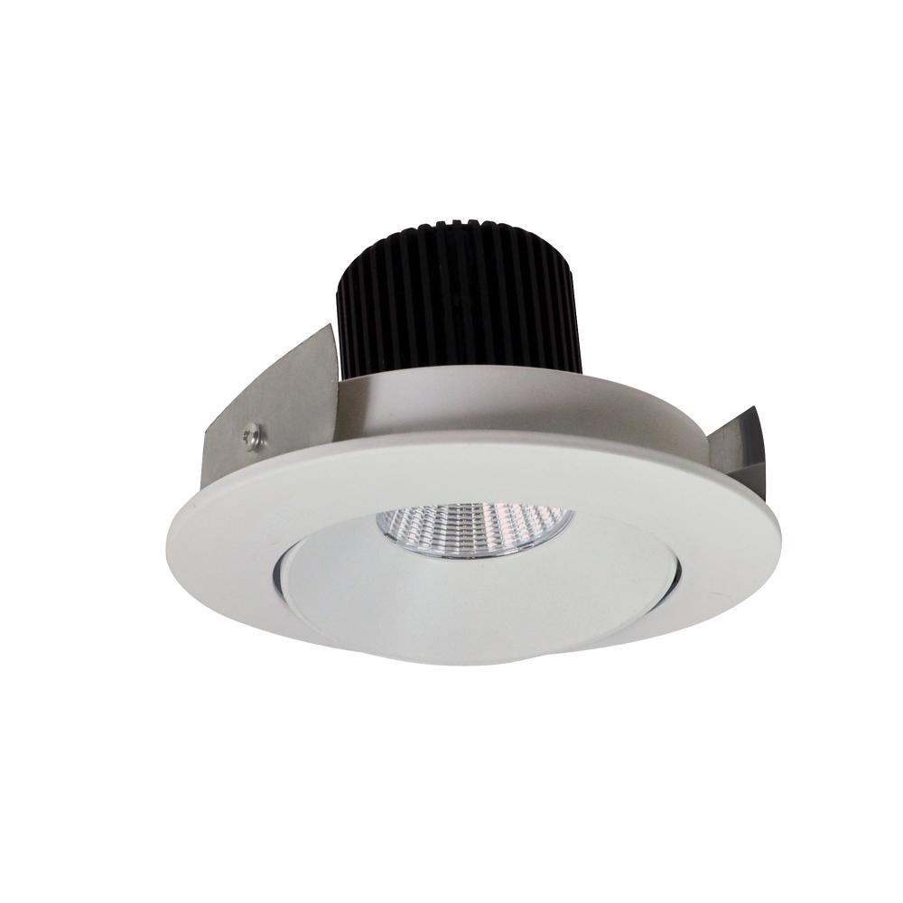 4&#34; Iolite LED Round Adjustable Cone Reflector, 800lm / 14W, Comfort Dim, White Reflector / White