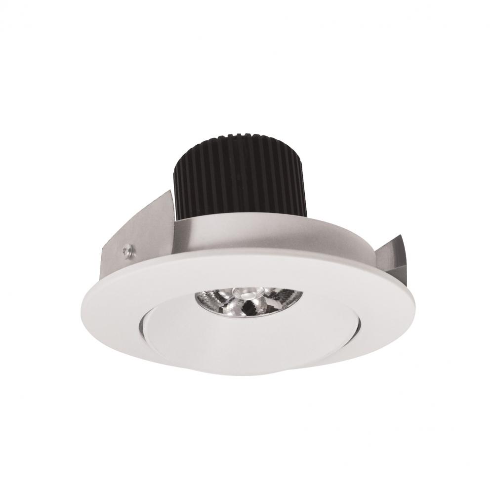 4&#34; Iolite LED Round Adjustable Cone Reflector, 10-Degree Optic, 800lm / 12W, 2700K, White