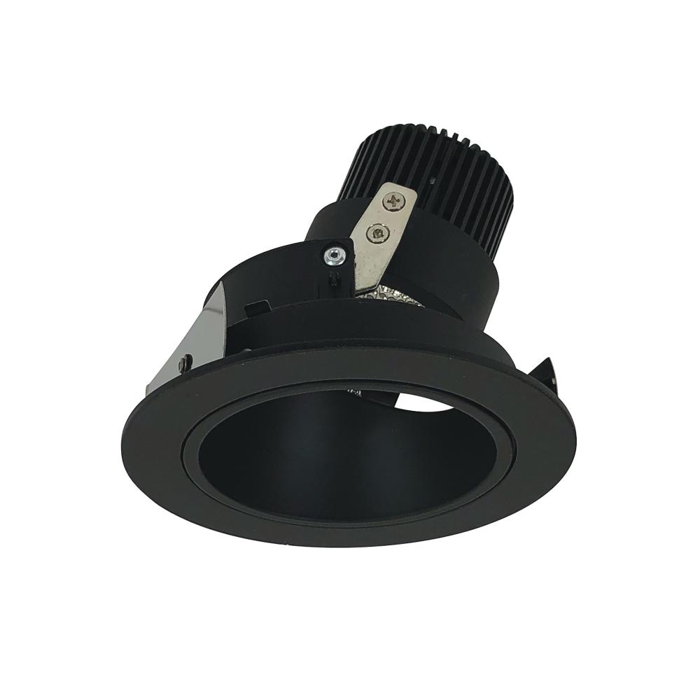 4&#34; Iolite LED Round Adjustable Deep Reflector, 800lm / 14W, Comfort Dim, Black Reflector / Black