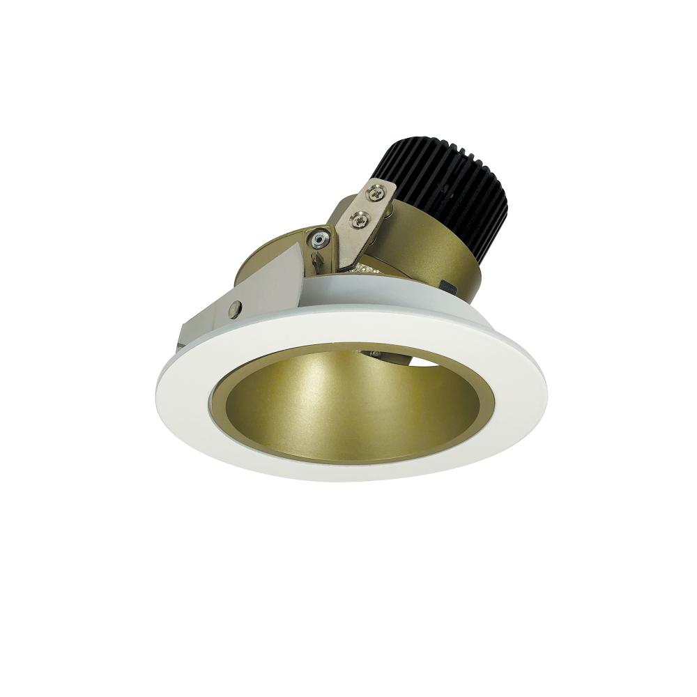 4&#34; Iolite LED Round Adjustable Deep Reflector, 10-Degree Optic, 800lm / 12W, 2700K, Champagne