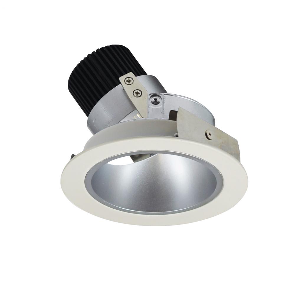 4&#34; Iolite LED Round Adjustable Deep Reflector, 800lm / 14W, 5000K, Haze Reflector / White Flange