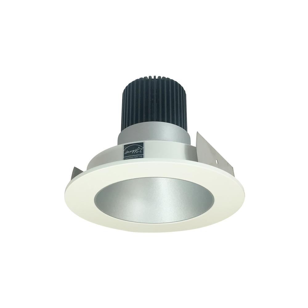 4&#34; Iolite LED Round Reflector, 800lm / 14W, Comfort Dim, Haze Reflector / White Flange