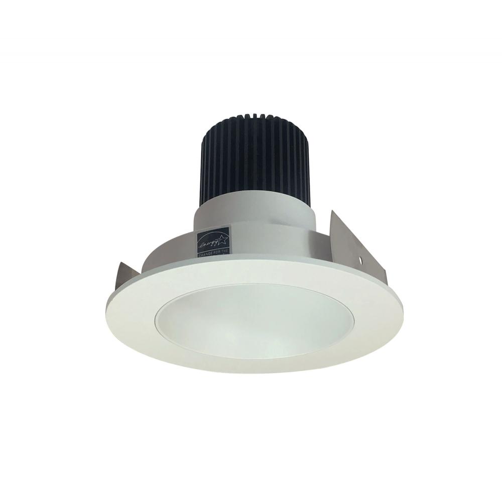 4&#34; Iolite LED Round Reflector, 800lm / 14W, Comfort Dim, White Reflector / White Flange