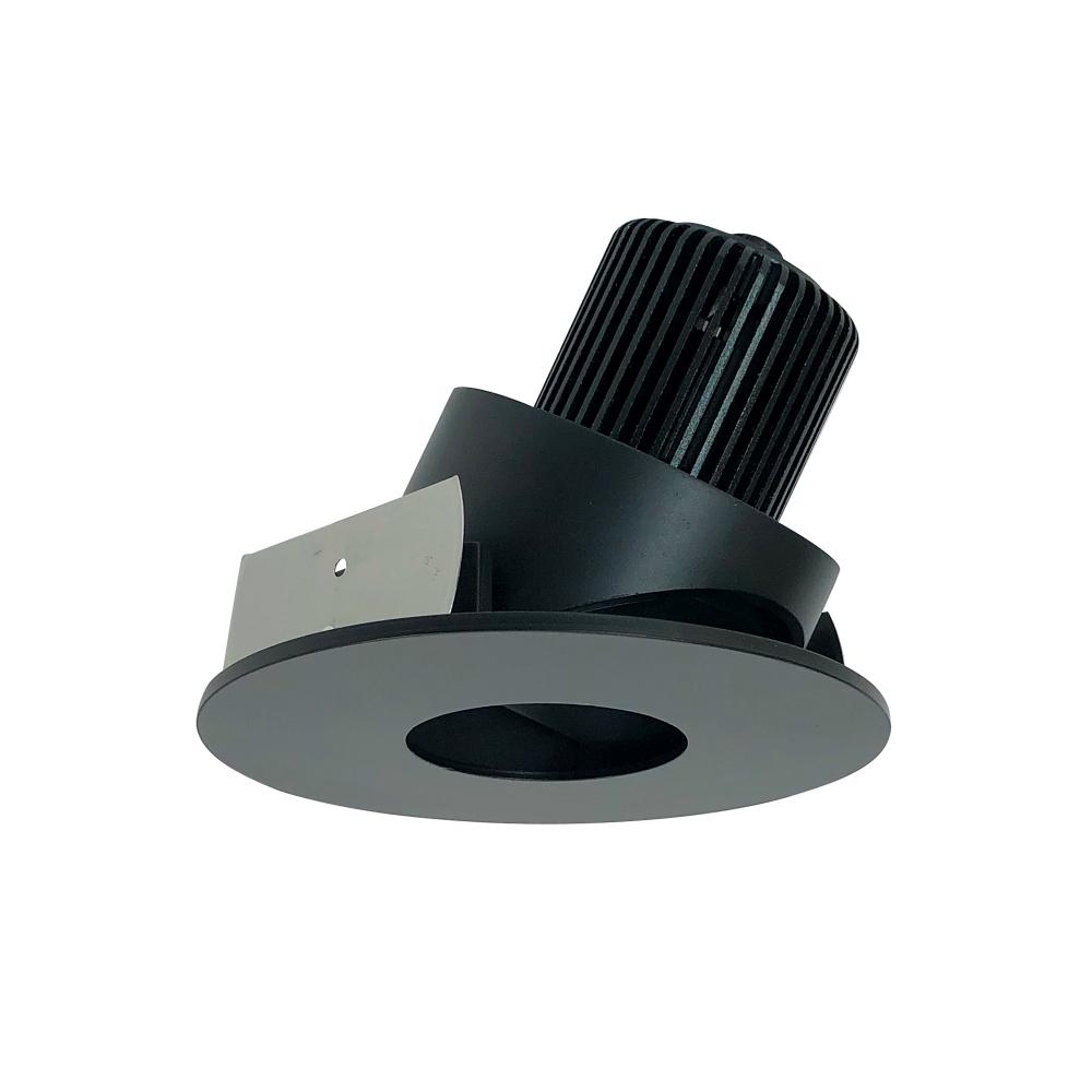 4&#34; Iolite LED Round Adjustable Pinhole, 10-Degree Optic, 800lm / 12W, 4000K, Black Pinhole /