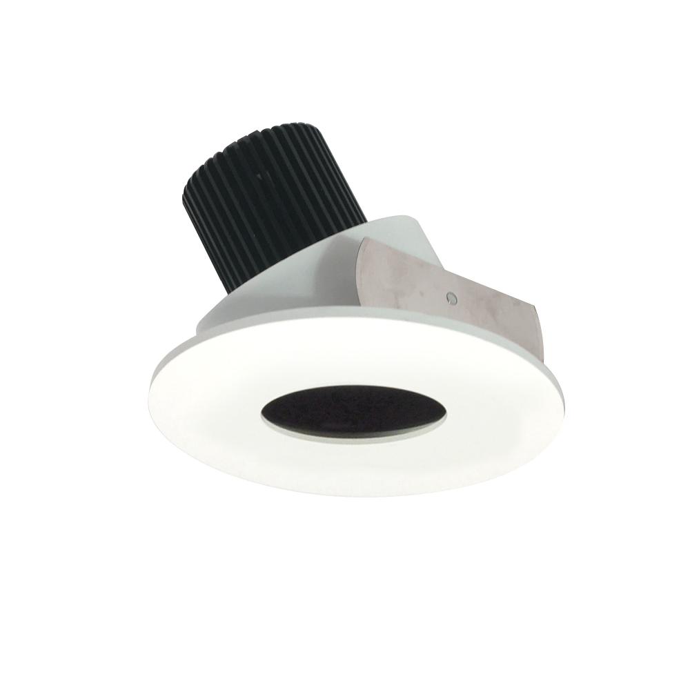 4&#34; Iolite LED Round Adjustable Pinhole, 10-Degree Optic, 800lm / 12W, 2700K, Matte Powder White