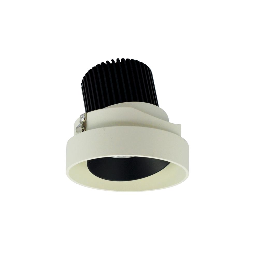 4&#34; Iolite LED Round Trimless Adjustable, 1000lm / 14W, 2700K, Black Adjustable / White Reflector