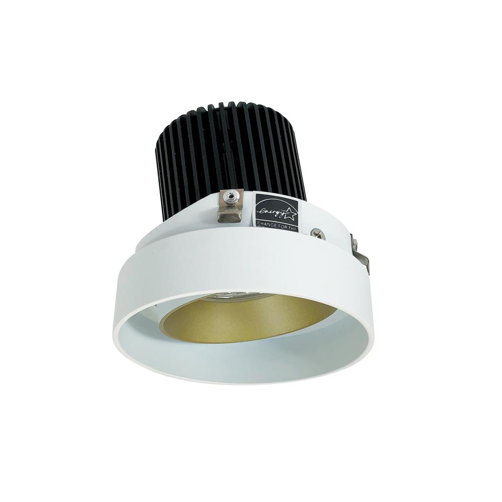 4&#34; Iolite LED Round Trimless Adjustable, 1000lm / 14W, 2700K, Champagne Haze Adjustable / Matte