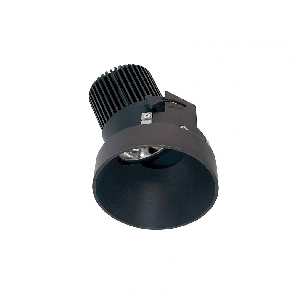 4&#34; Iolite LED Round Trimless Adjustable Slot, 10-Degree Optic, 800lm / 12W, 4000K, Bronze