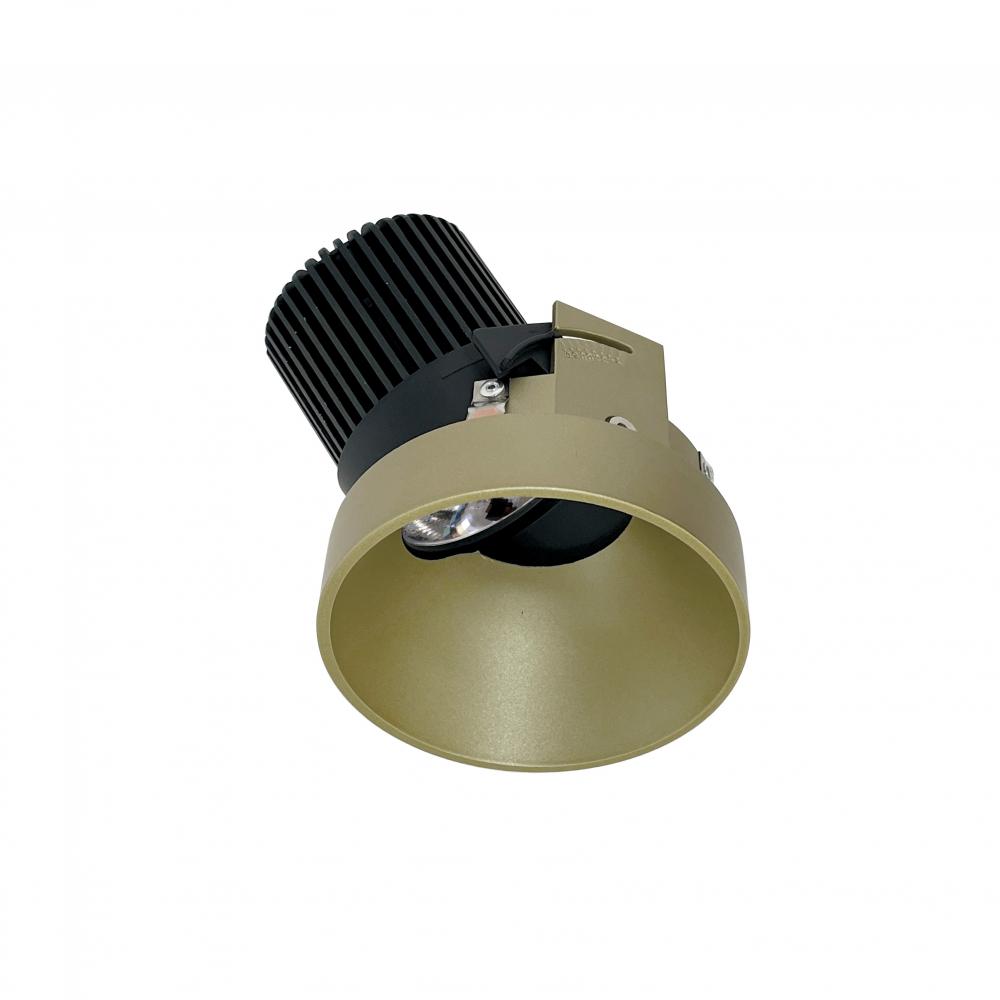 4&#34; Iolite LED Round Trimless Adjustable Slot, 10-Degree Optic, 800lm / 12W, 4000K, Champagne