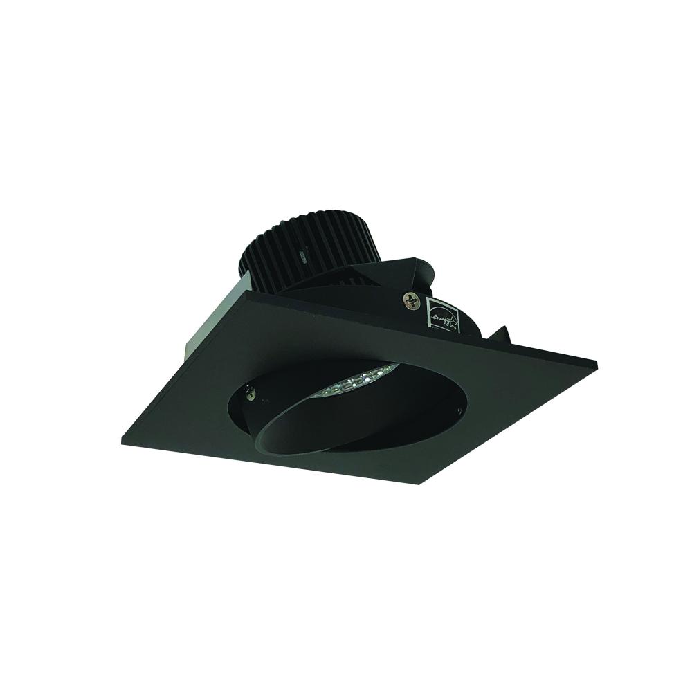 4&#34; Iolite LED Square Adjustable Cone Reflector, 1000lm / 14W, 3500K, Black Reflector / Black