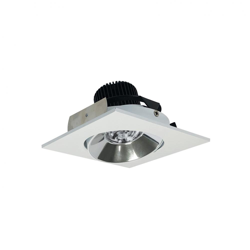 4&#34; Iolite LED Square Adjustable Cone Reflector, 10-Degree Optic, 800lm / 12W, 4000K, Specular