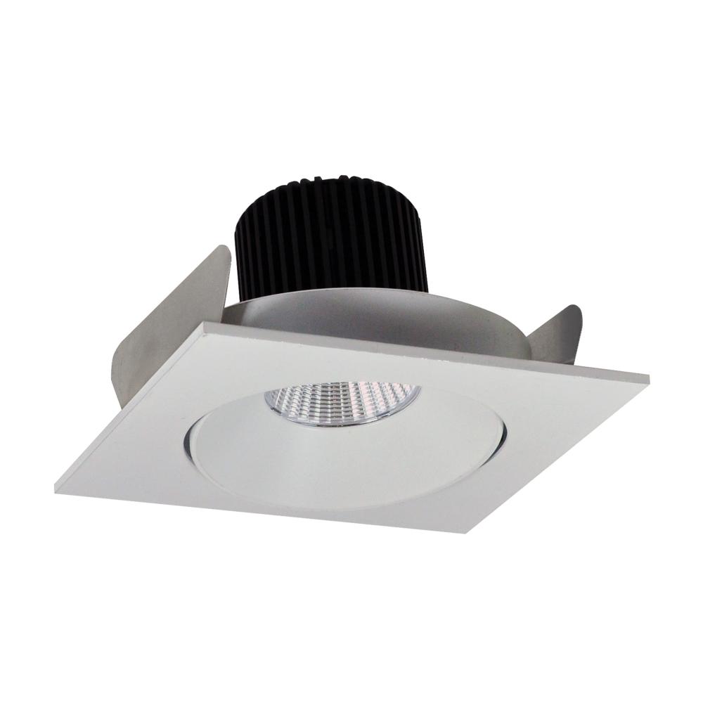 4&#34; Iolite LED Square Adjustable Cone Reflector, 800lm / 14W, Comfort Dim, White Reflector /