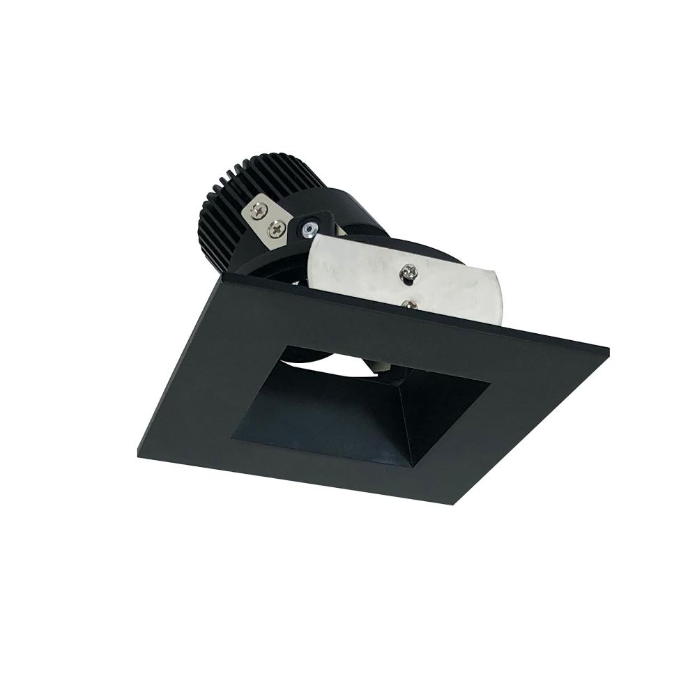 4&#34; Iolite LED Square Adjustable Reflector with Square Aperture, 800lm / 14W, Comfort Dim, Black