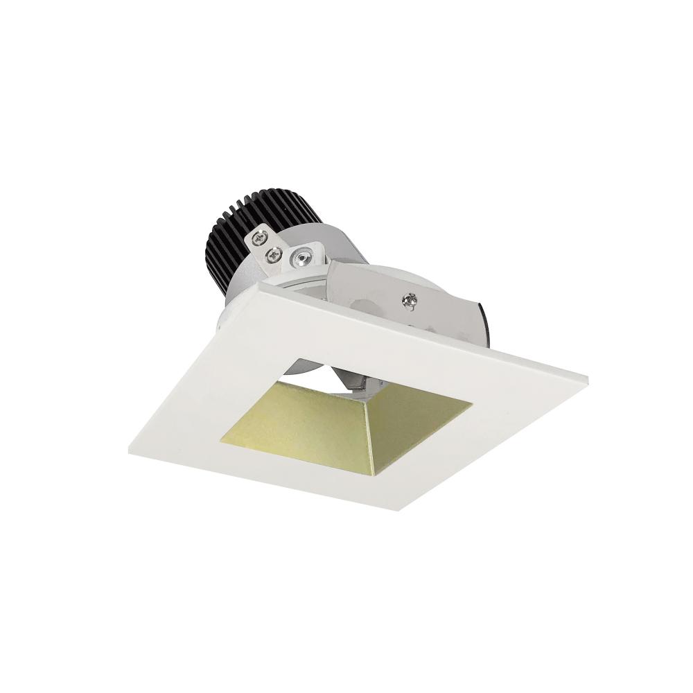 4&#34; Iolite LED Square Adjustable Reflector with Square Aperture, 1000lm / 14W, 4000K, Champagne