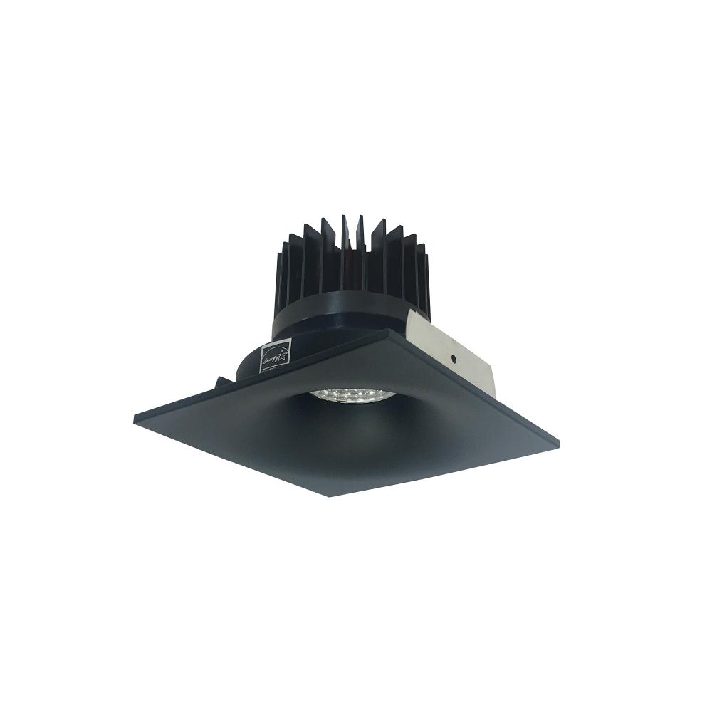 4&#34; Iolite LED Square Bullnose, 1500lm/2000lm/2500lm (varies by housing), 2700K, Black Finish