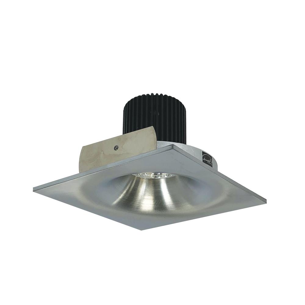 4&#34; Iolite LED Square Bullnose, 1000lm / 14W, 2700K, Natural Metal Finish